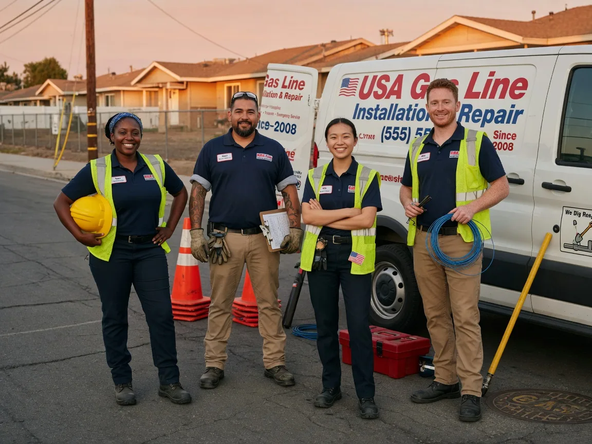 Gas Line Installation company in Elberta, MI